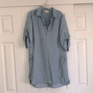 Cloth & Stone Denim Chambray Dress